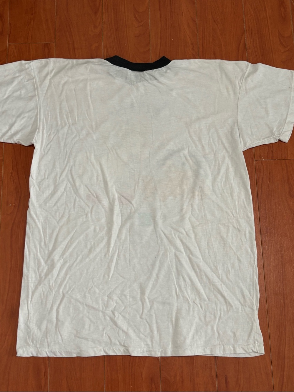 Vintage 70’s Garfield Aries Zodiac Single Stitch Ringer T-Shirt Size Large - Picture 7 of 9